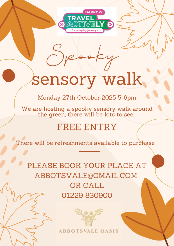 Poster advertising walk